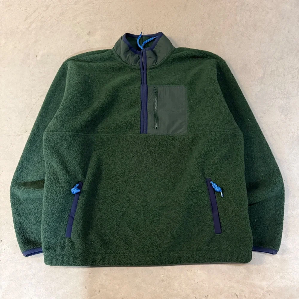 2000s y2k patagonia style gap fleece zip up jacket